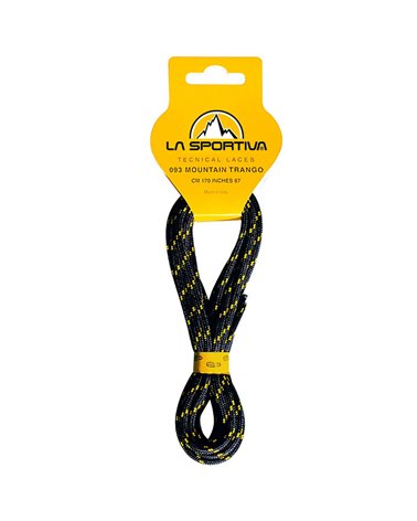 La Sportiva Mountain Laces Trango, Black/Yellow