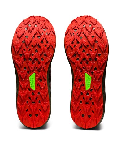 Asics Fuji Lite 3 Men's Trail Running Shoes, Mantle Green/Cherry Tomato