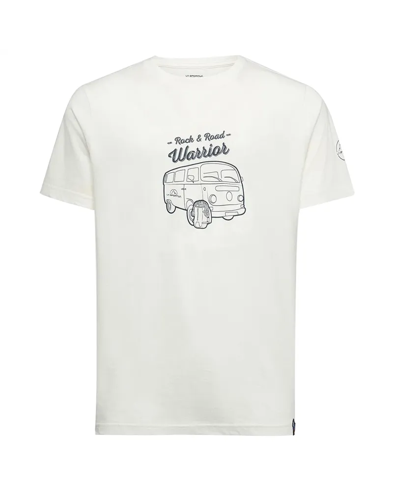La Sportiva Van Maglia Maniche Corte Uomo, Chalk