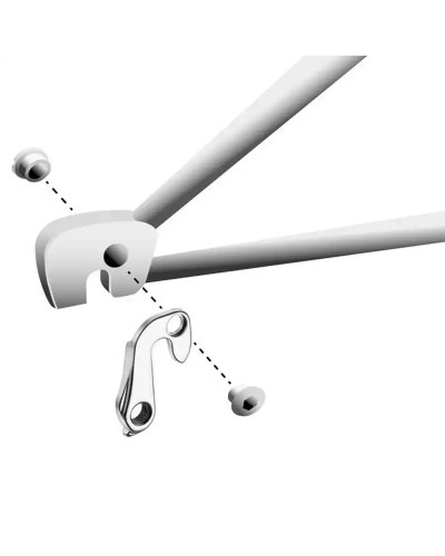 Union Forcellino Cambio GH-139 Compatibile con Trek