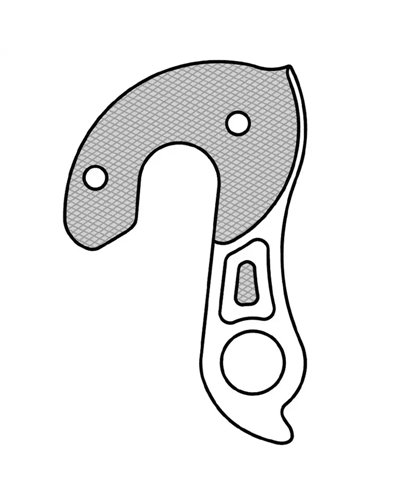 Union Hanger GH-119 Compatible with Corratec, Fuji, Haibike and more