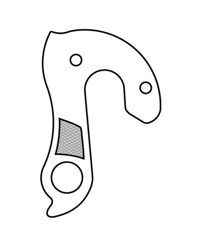 Union Hanger GH-119 Compatible with Corratec, Fuji, Haibike and more