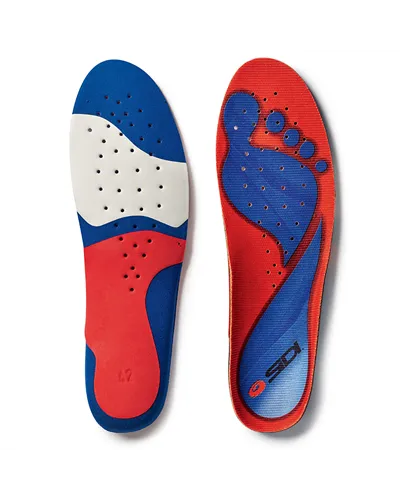 Sidi Ricambio Solette Memory N.98, Rosso/Blu