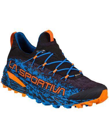 La Sportiva Tempesta GTX Gore-Tex Men's Trail Running Shoes, Electric Blue/Tiger