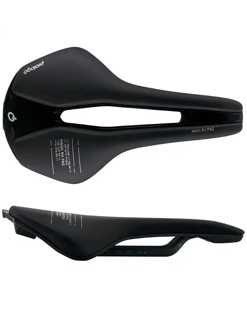 Prologo NAP4NA4HB23-AM Saddle Nago R4 PAS 147 Nack, Hard Black