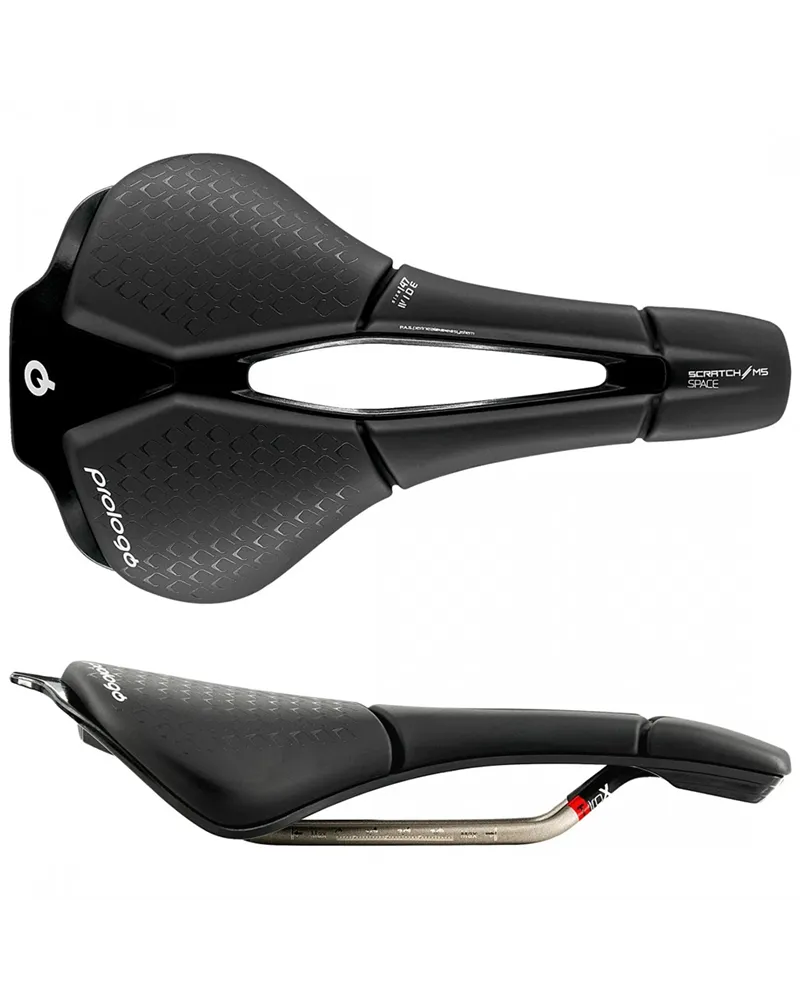 Prologo SCMPTN7HB21-AM Saddle Scratch M5 PAS Spae 147mm TiroX, Hard Black