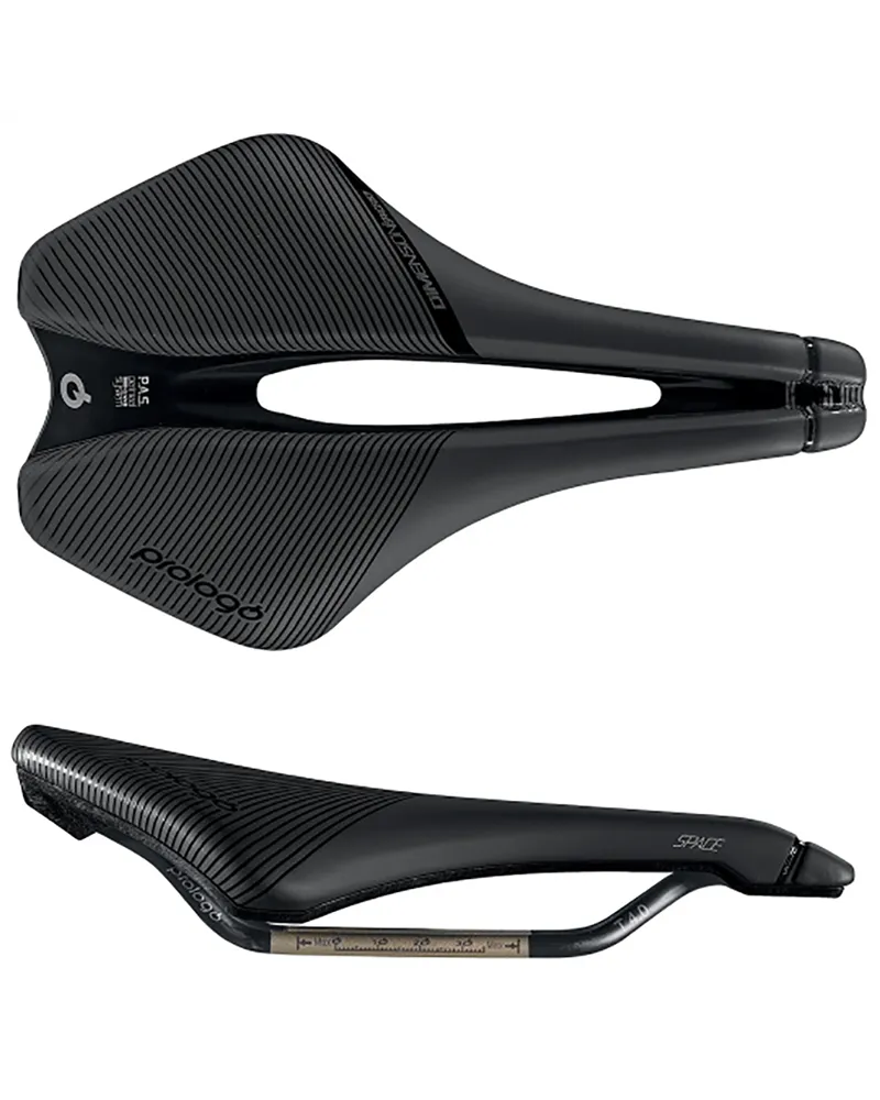 Prologo DIME405AB80-AM Bicycle Saddle Dimension Space PAS T4.0 153, Anthracite/Black