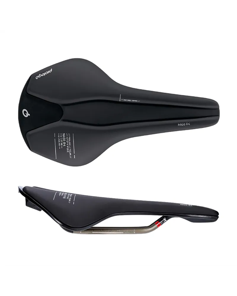 Prologo NAR4TN3HB23-AM Saddle Nago R4 137 TiroX, Hard Black