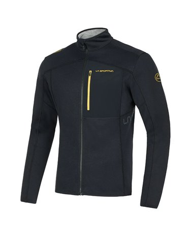 La Sportiva Element Men's Ski Mountaineering Mid Layer Jacket, Black