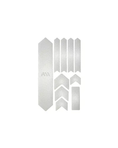 All Mountain Style Honeycomb Frame Guard Extra, Drops White