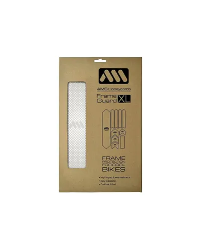 All Mountain Style Honeycomb Frame Guard Extra, Drops White