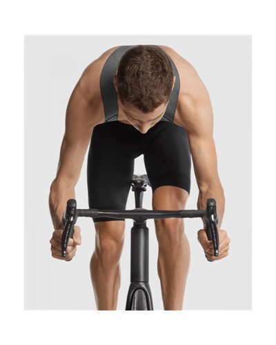 Assos Equipe RSR Bibshorts S9 Targa Salopette Corta Uomo, Black