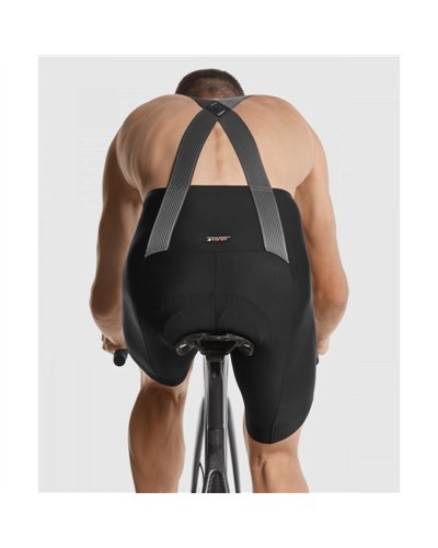 Assos Equipe RSR Bibshorts S9 Targa Salopette Corta Uomo, Black