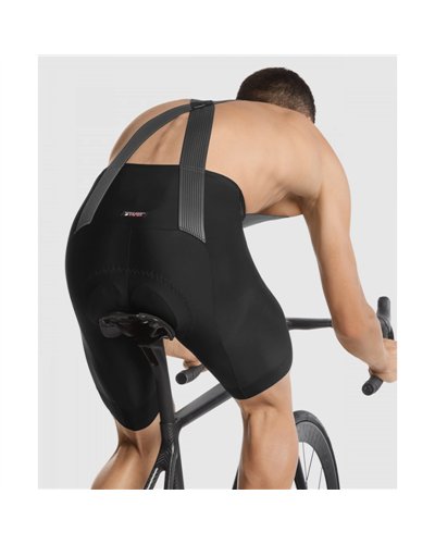 Assos Equipe RSR Bibshorts S9 Targa Salopette Corta Uomo, Black