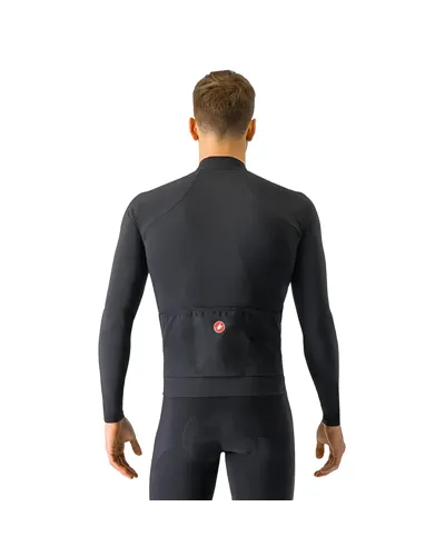 Castelli Aero Race Nano Flex Light Maglia Maniche Lunghe Uomo, Light Black
