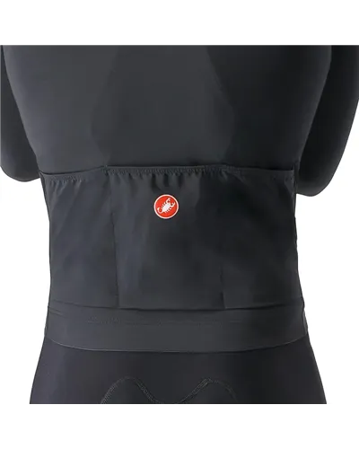 Castelli Aero Race Nano Flex Light Men's Cycling Long Sleeve Jersey, Light Black