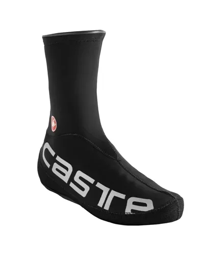 Castelli Diluvio UL Neoprene Shoecover, Black/Silver Reflex