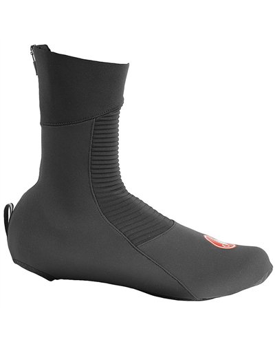 Castelli Entrata Copriscarpe Termici/Antivento Ciclismo, Black