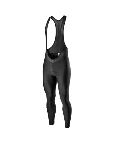 Castelli Entrata Thermoflex Bibtight Men's Cycling Bibtight, Black (Kiss Air2 Pad)