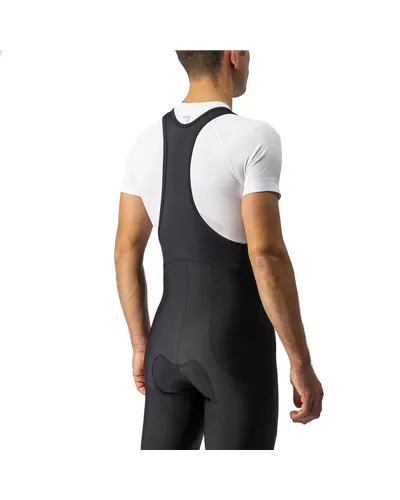 Castelli Entrata Thermoflex Bibtight Men's Cycling Bibtight, Black (Kiss Air2 Pad)