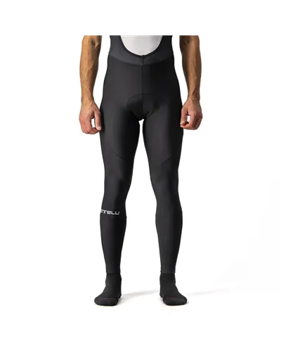 Castelli Entrata Thermoflex Bibtight Men's Cycling Bibtight, Black (Kiss Air2 Pad)
