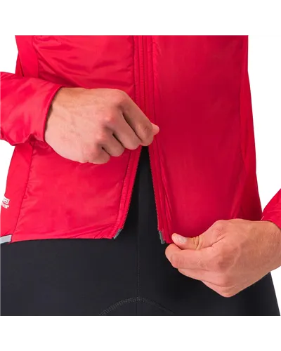 Castelli Fly Jack-sey GTX Gore-Tex Windstopper Men's Cycling Jacket/Jersey, Rich Red