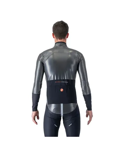 Castelli Gabba R Rosso Corsa Men's Waterproof/Windproof Long Sleeve, Black