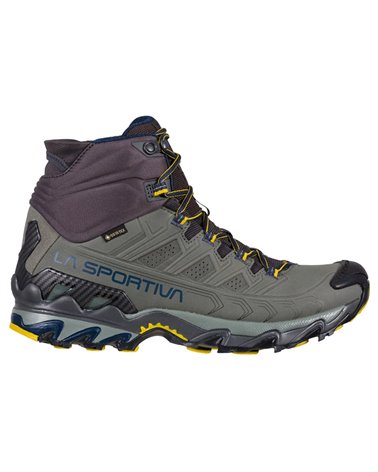 La Sportiva Ultra Raptor II MID Leather GTX Gore-Tex Men's Speed Hiking Shoes, Clay/Night Blue