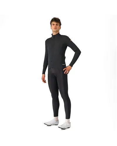 Castelli Perfetto Air Ristretto Men's Cycling Jacket, Light Black