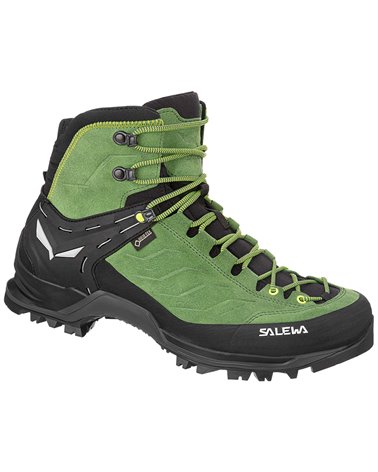 Salewa MTN Trainer Mid GTX Gore-Tex MS Men's Trekking Boots, Myrtle/Fluo Green