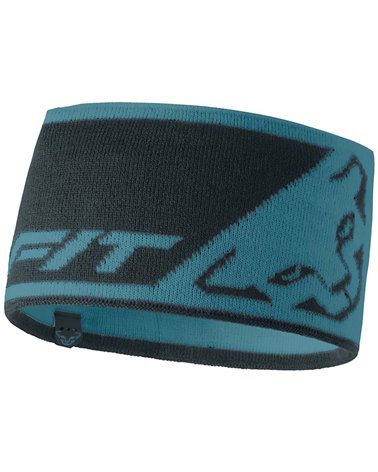 Dynafit Leopard Logo Headband, Storm Blue/3010 (One Size Fits All)