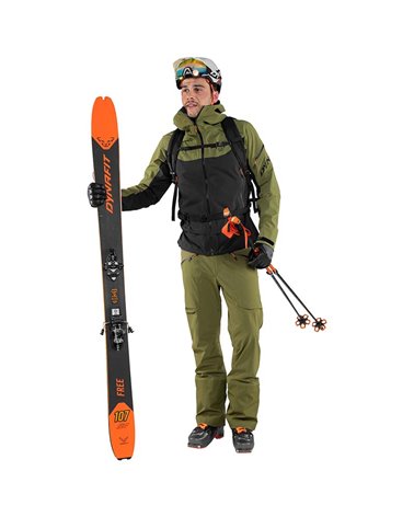 Dynafit Beast Hybrid Men's Hooded Ski Touring Jacket, Winter Moss/0910