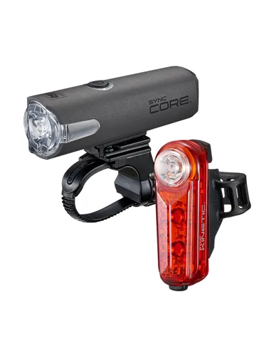 Cateye Sync Core + Sync Kinetic Kit Luce Anteriore e Posteriore