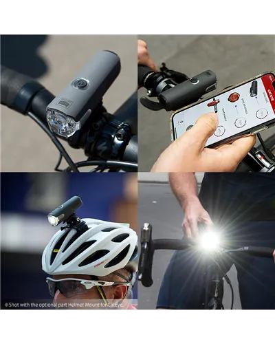Cateye Sync Core + Sync Kinetic Front and Raer Light Set