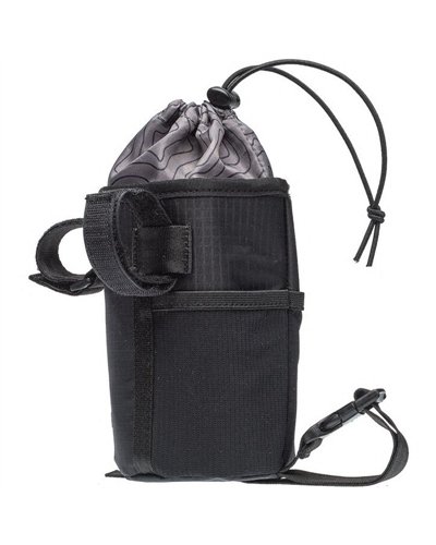 Blackburn Outpost Carryall Borsa Manubrio 1.2 Litri Impermeabile, Nero