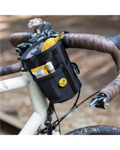 Blackburn Outpost Carryall Borsa Manubrio 1.2 Litri Impermeabile, Nero