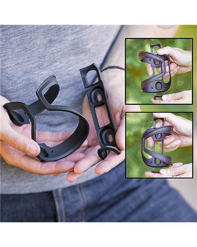 Blackburn Wayside MTB Side-Entry Bottle Cage, Black