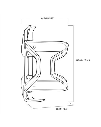 Blackburn Wayside Portaborraccia MTB Accesso Laterale