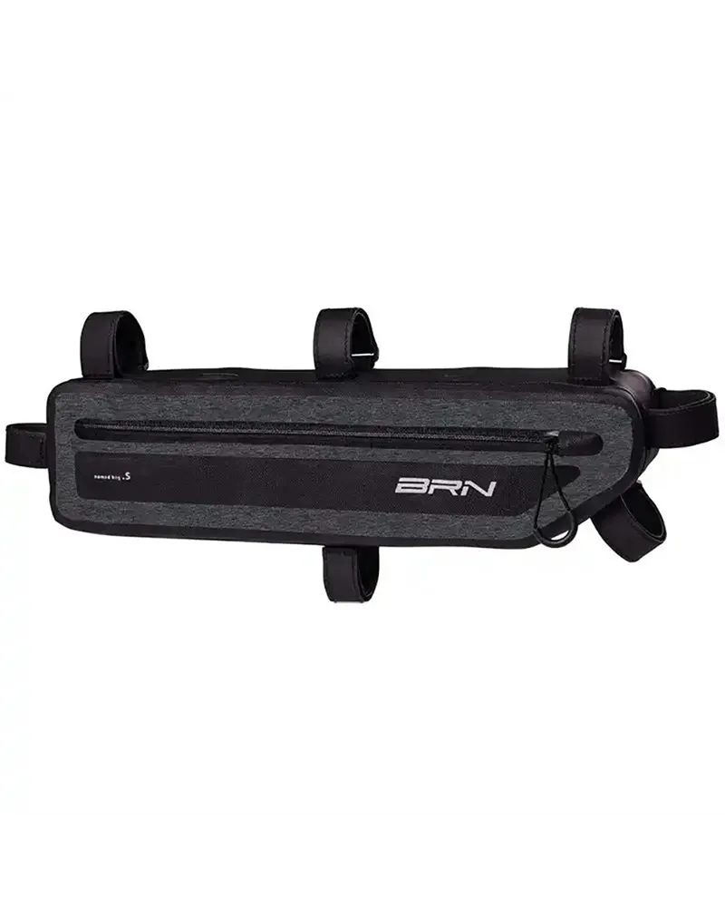 BRN Nomad Waterproof Frame Bicycle Bag, Black