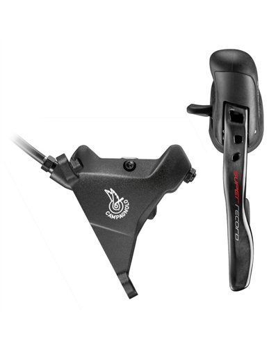 Campagnolo EP21-SRD12LF6 Comando Ergopower Sinistro Super Record EP 12v + Pinza Anteriore 160 con Viti e Olio