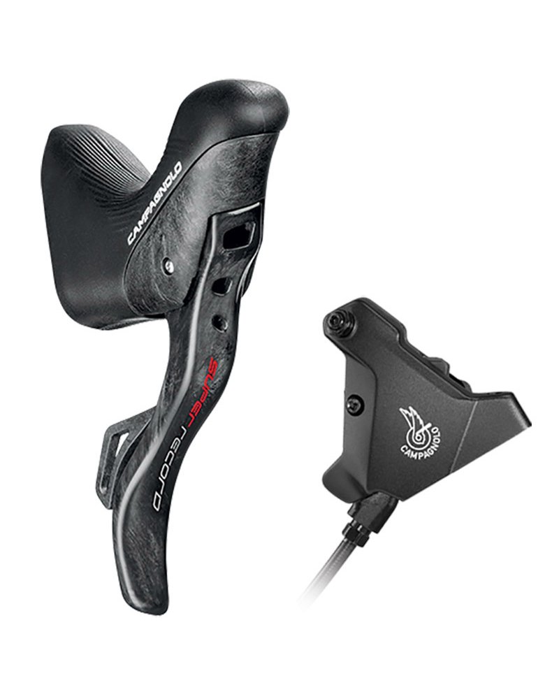 Campagnolo EP21-SRD12RR4EPS Comando Ergopower Destro Super Record EPS 12v DB + Pinza Posteriore 140 con Olio