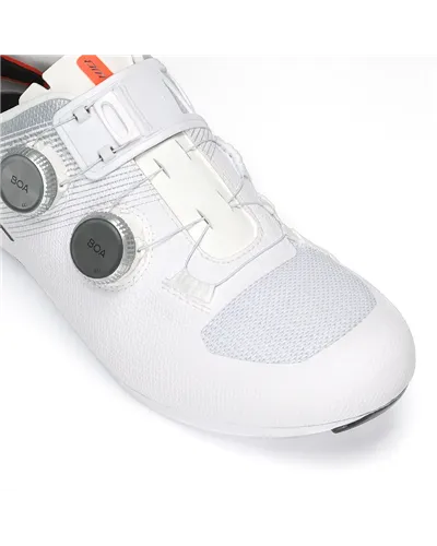 DMT KR0 Evo Men's Road Cycling Shoes, White/Silver