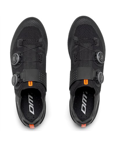 DMT SH10 Scarpe Strada Uomo, Nero/Nero