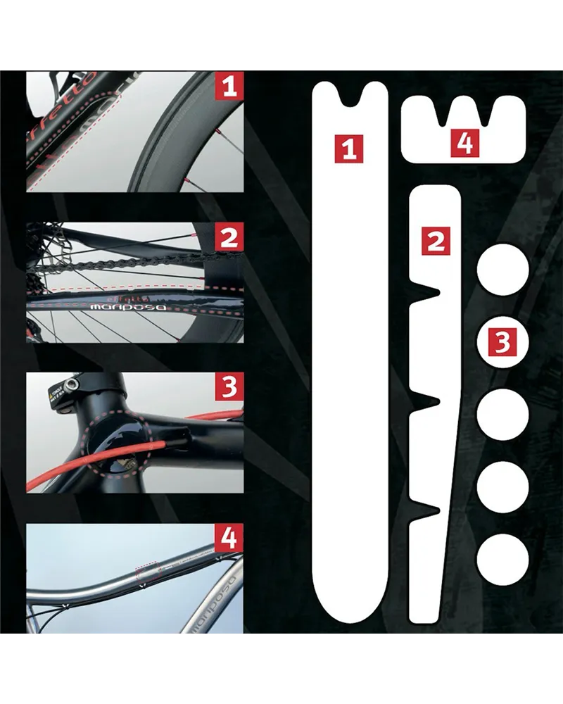 Effetto Mariposa Shelter Off Road Kit Protezione Telaio Bici