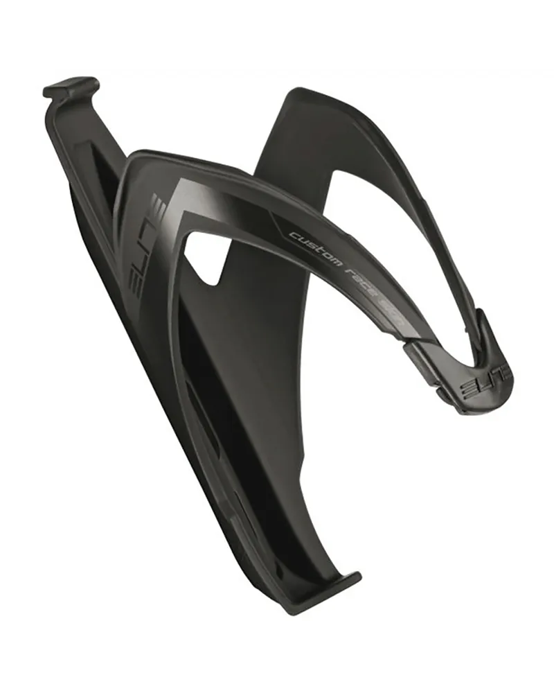 Elite Bottle Cage Custom Race Soft Touch, Skin Black (Matte)
