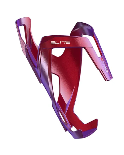 Elite Bottle Cage Vico Glam, Metal Red/White