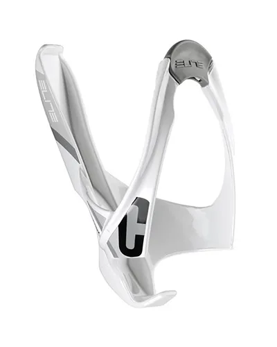 Elite Bottle Cage Cannibal Fiberglass White Glossy