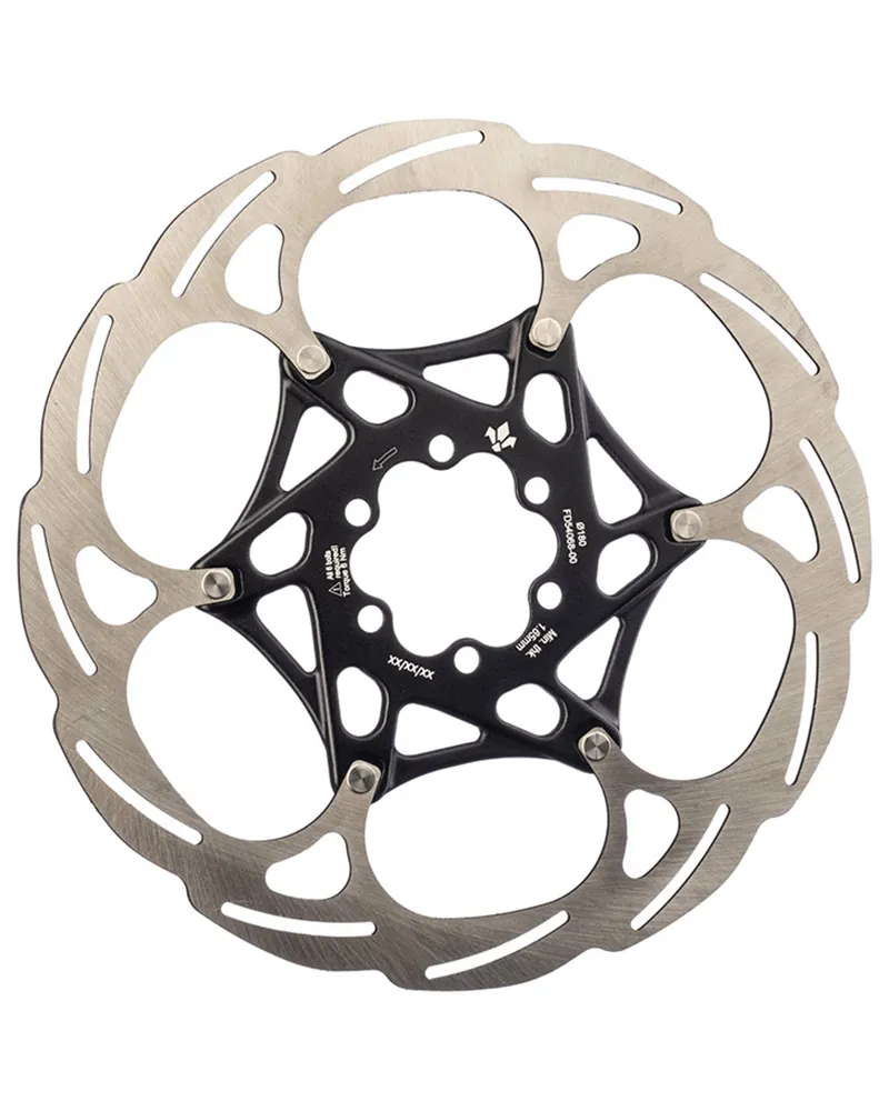Formula Disco 180mm 6-fori, Nero (con Viti)
