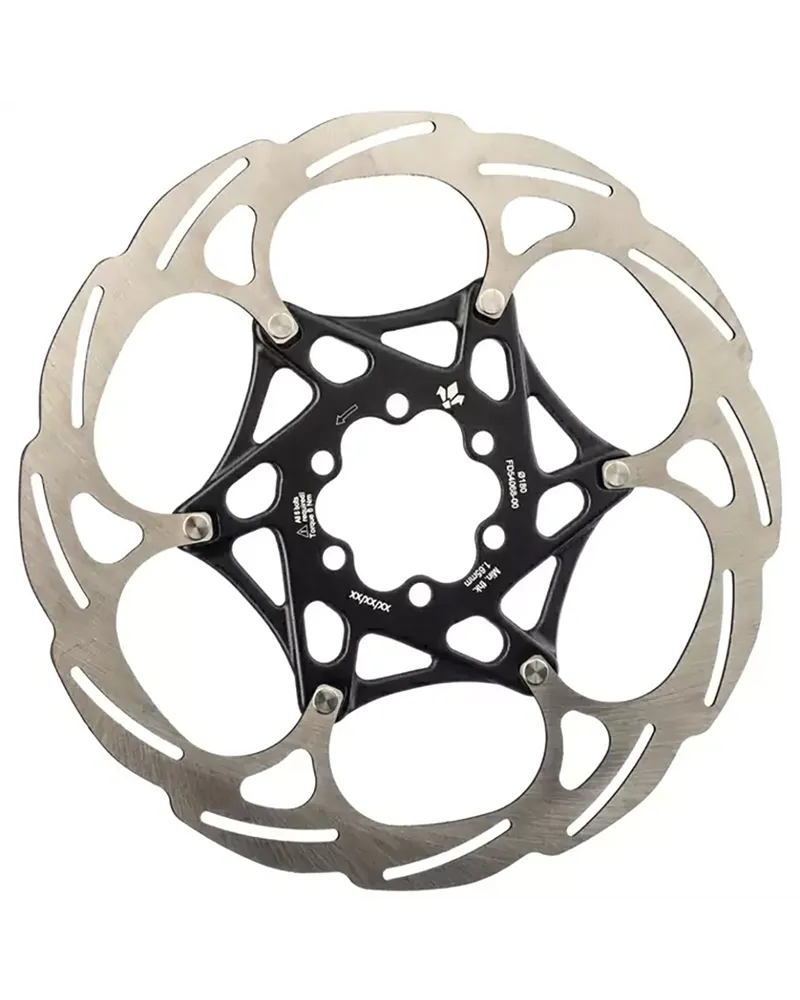 Formula Disc Rotor 230mm 6-bolt, Black (Screws Included)