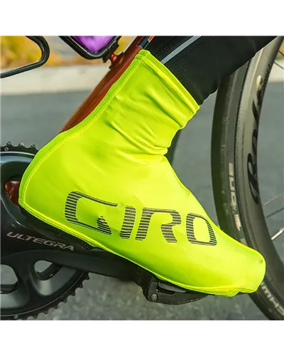 Giro Ultralight Aero Cycling Shoe Covers, Yellow/Black